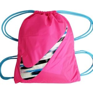 Nike Pink & Blue Napsack Backpack
